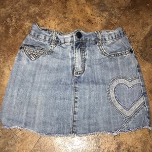 Girls jean skirt